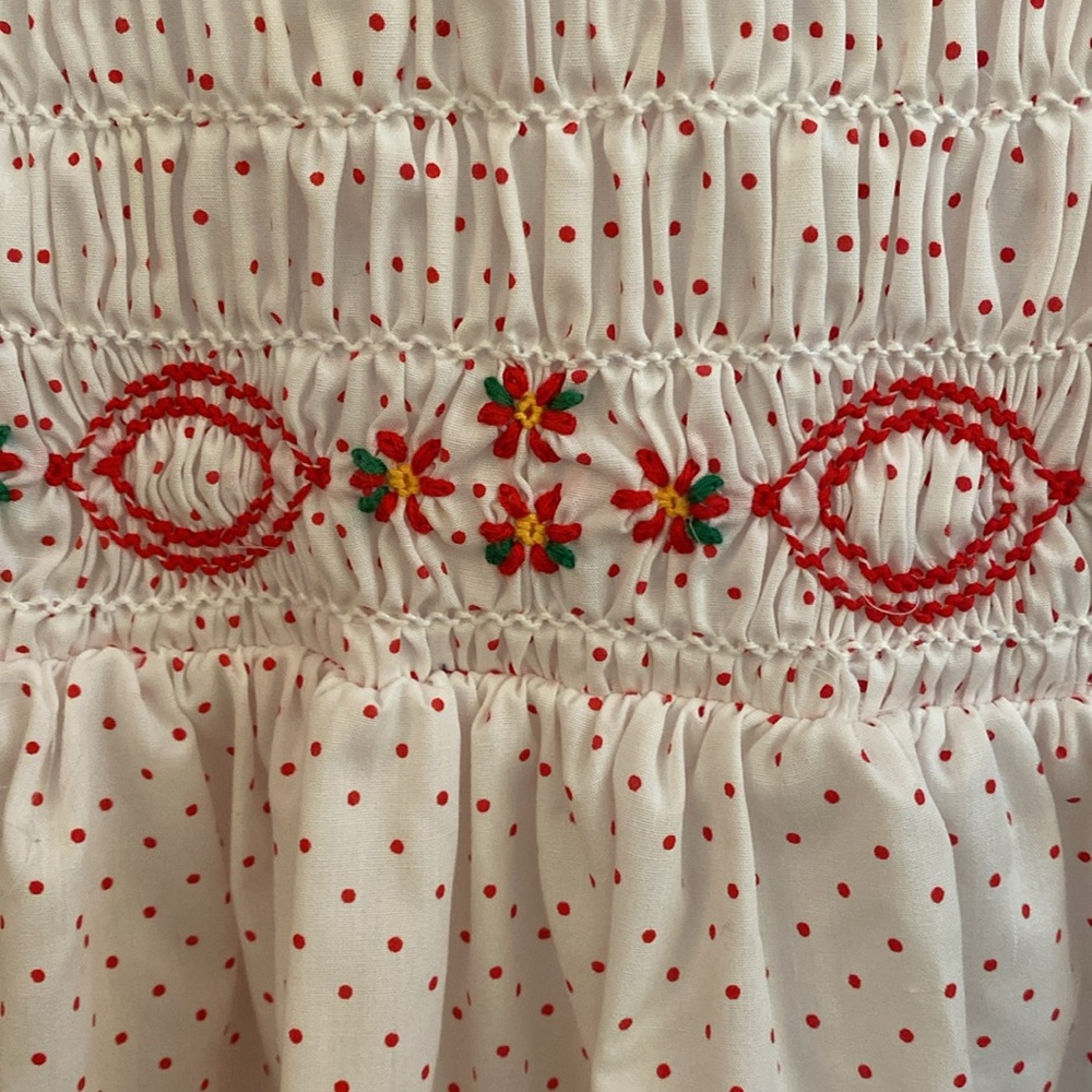 VINTAGE SMOCKED DRESS - Picture 3 of 4